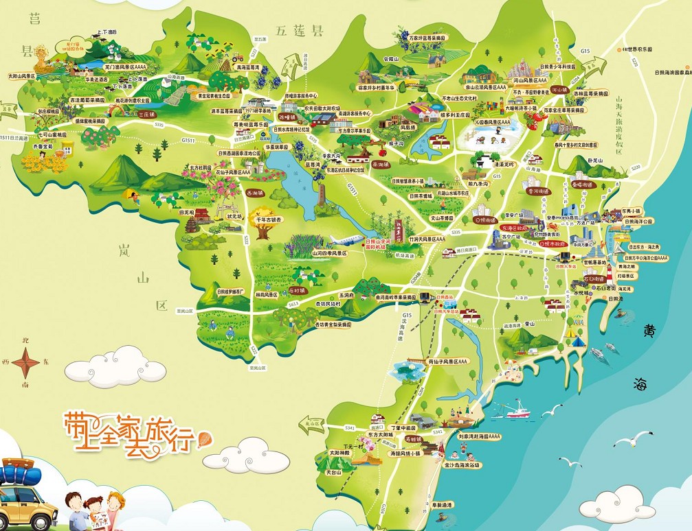枫木镇景区使用手绘地图给景区能带来什么好处？